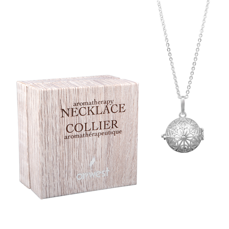 Collier d'aromathérapie congelé