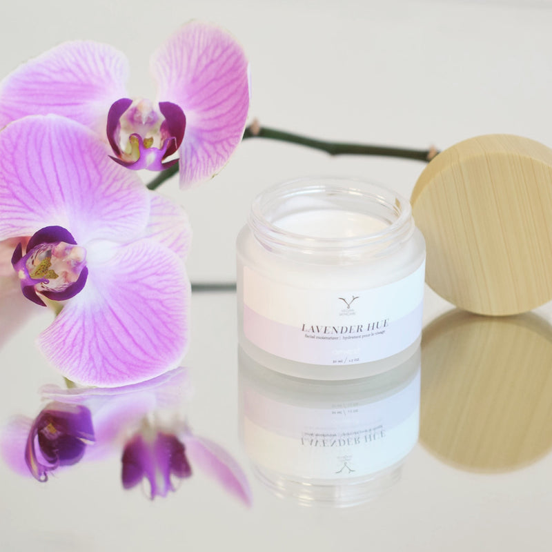 "Lavender Hue" Vegan Facial Moisturizer